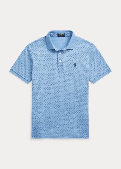 Men's Polo Ralph Lauren Custom Slim Fit Jersey Polos | 856947CYA